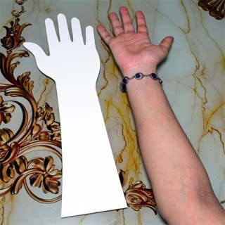 Reuseable Acrylic Mehndi Practice Hand ,