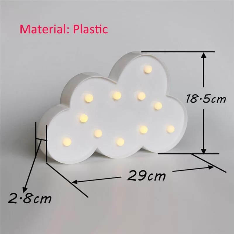 Cloud Shape Night Light Children Led Lamp