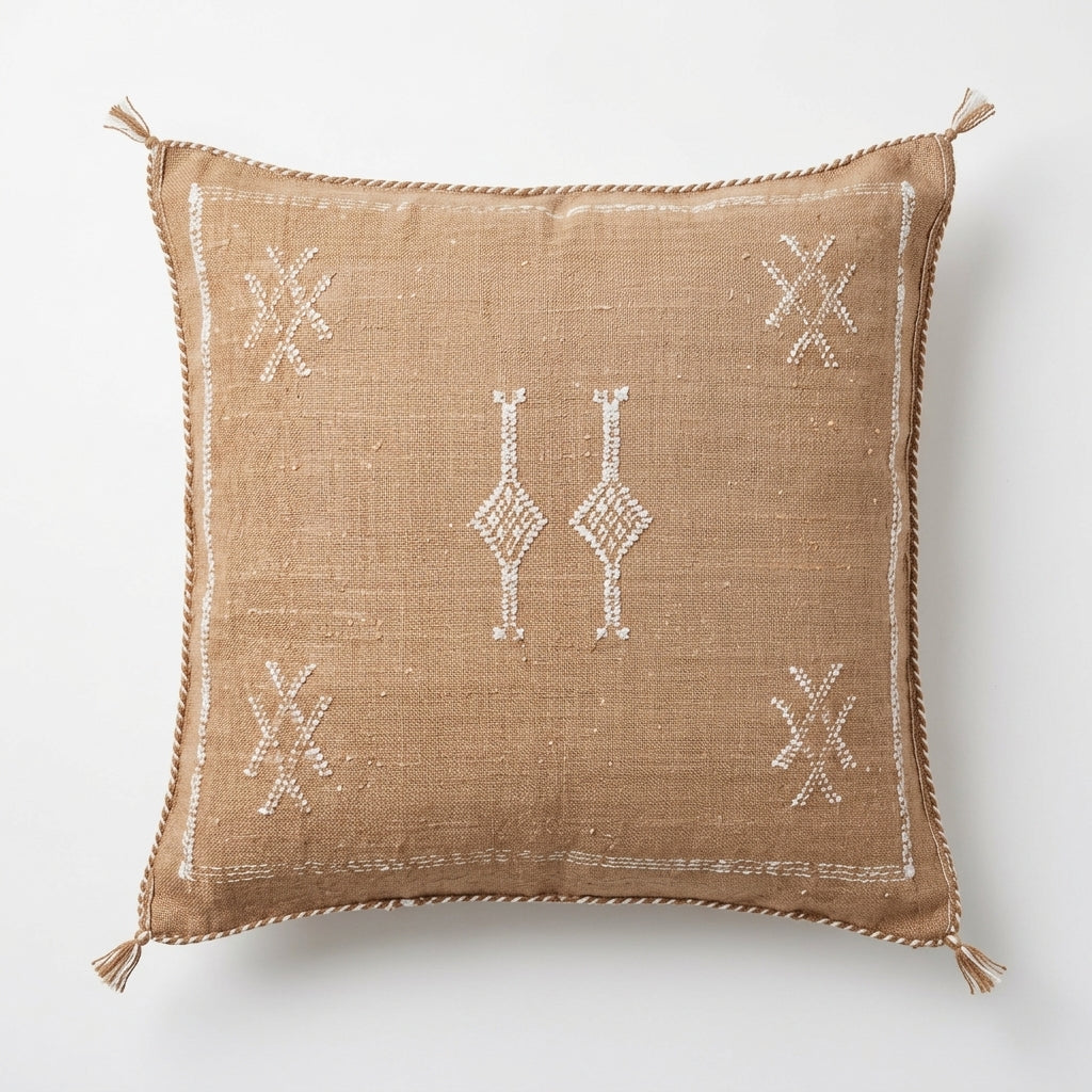 Camel Moroccan sabra pillow