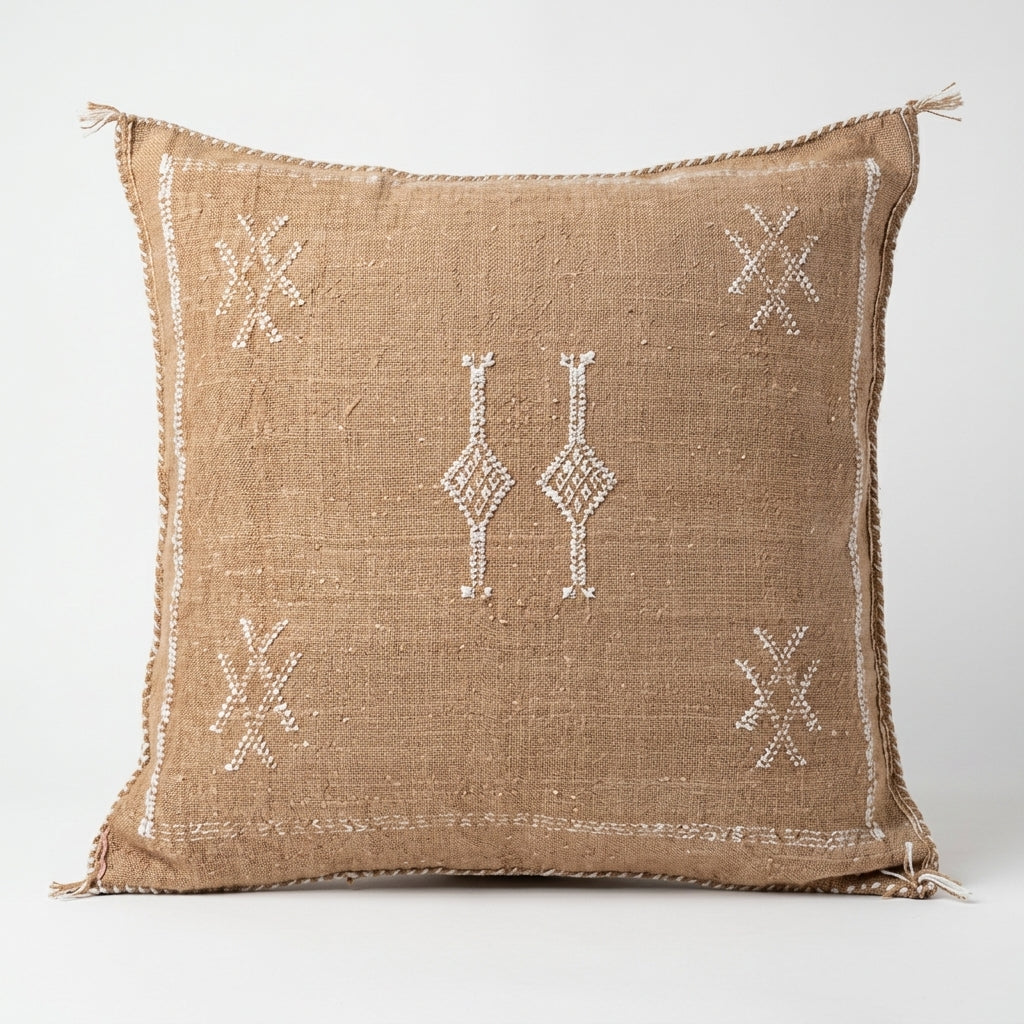 Camel Moroccan sabra pillow