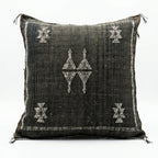 Charcoal Moroccan sabra pillow
