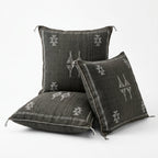 Charcoal Moroccan sabra pillow
