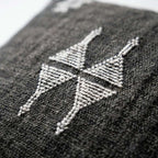 Charcoal Moroccan sabra pillow