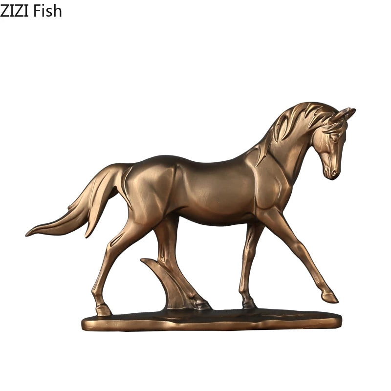 Golden Horse Statue