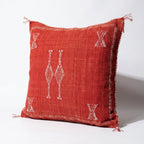 Red Moroccan sabra pillow