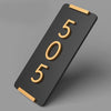 Wooden Sign for house Number