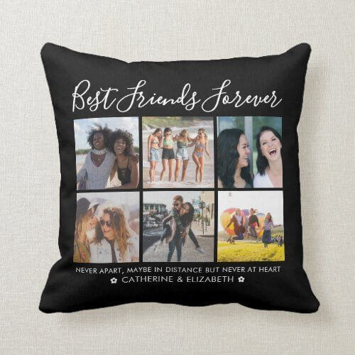 Gift For Best Friend | Personalized Picture Cushion