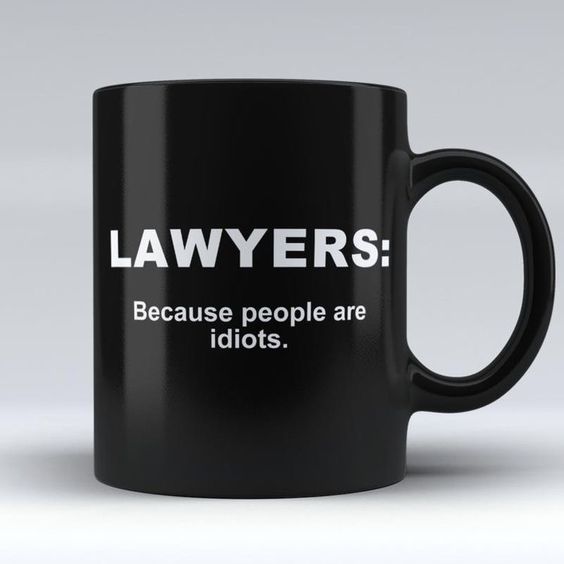 Black Mug for Lawyers