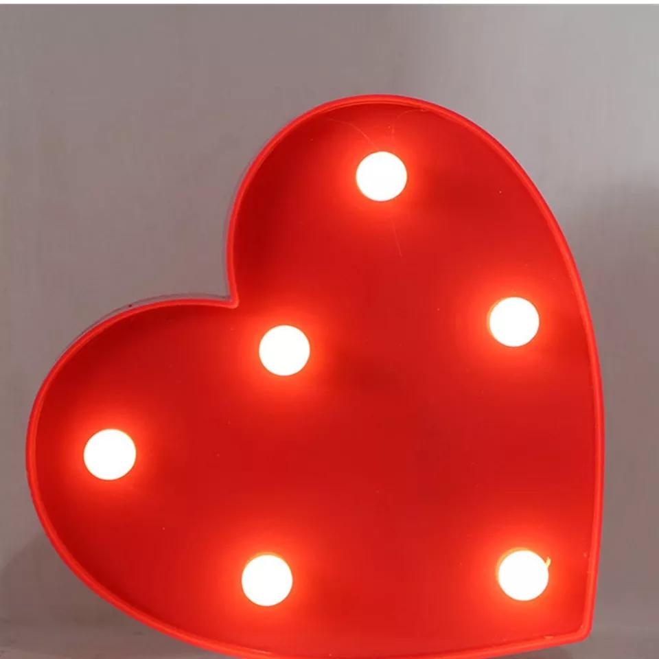 Heart LED Night Lamp