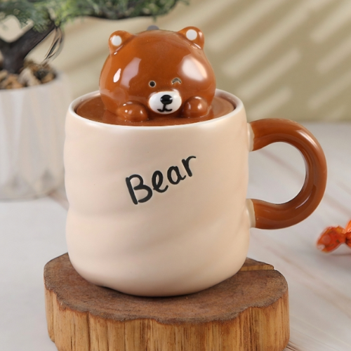 Cute Bear Mug – Adorable Ceramic Coffee & Tea Cup