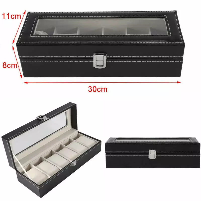 6 Grid Watches Organizer | Gift for Watches Lover