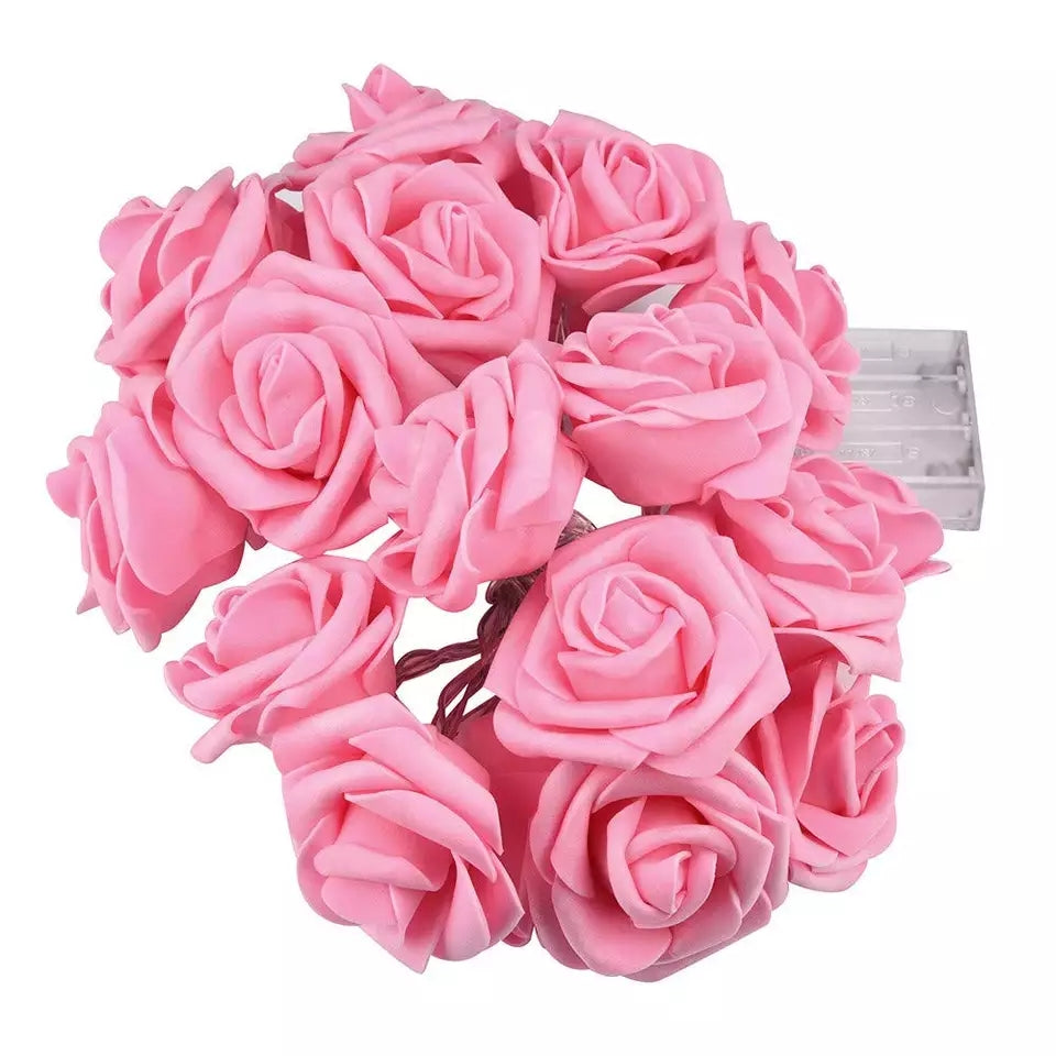 Pink Rose Led sting Lights