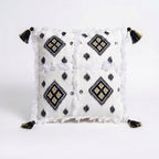 Black and Gold Moroccan pillow cover, detail photo 5
