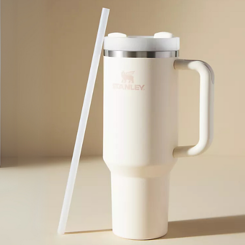 Stanly Quencher H2.0 Flow State Tumbler | 40 OZ (White)