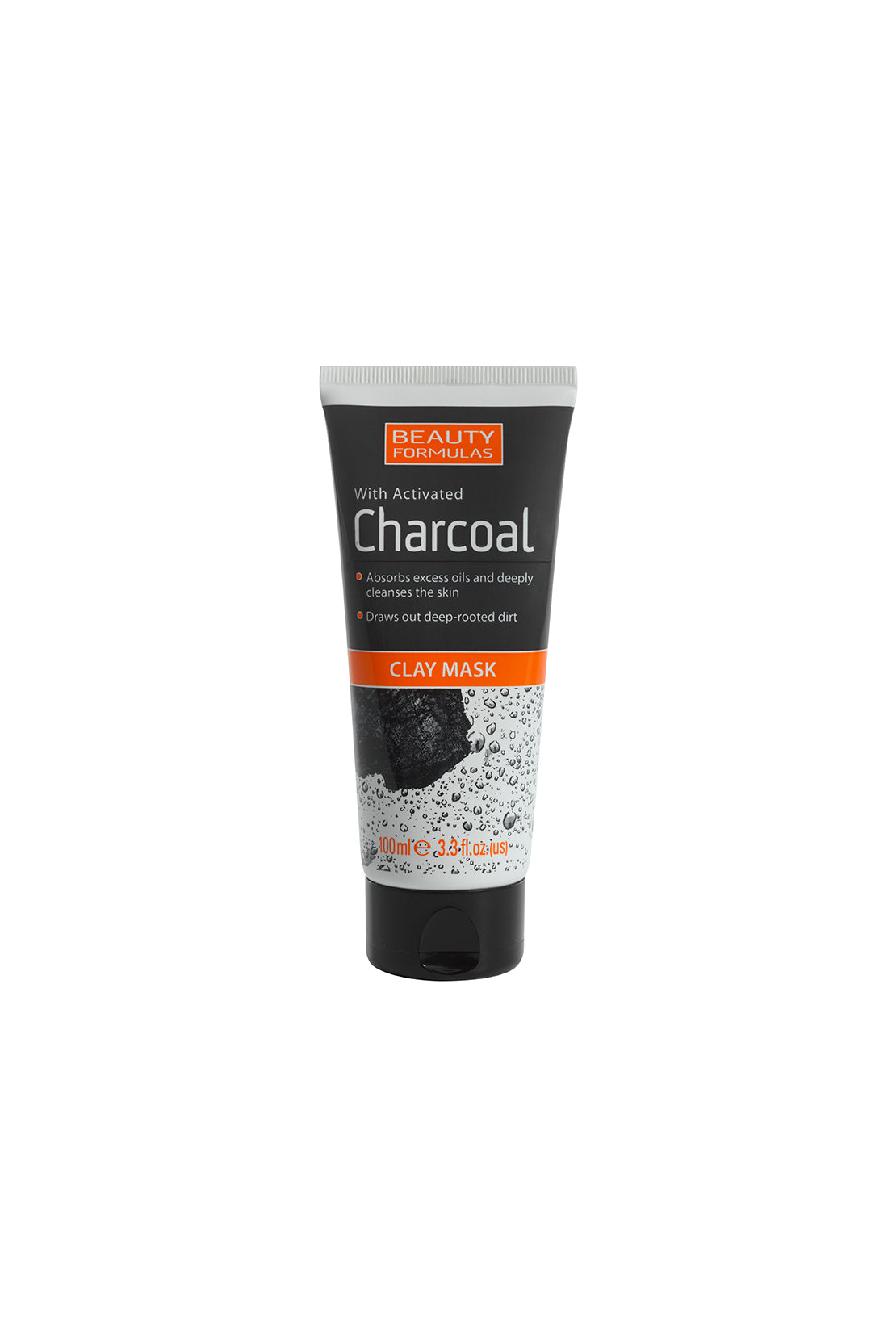 Beauty Formulas Charcoal Clay Mask 100ml