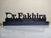 Customized Acrylic Name Clock for office
