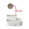 Makeup organizer with a Mirror