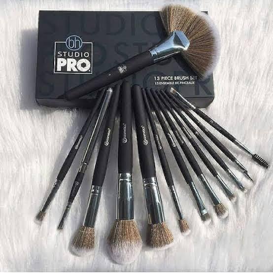 13 Pcs pro makeup brush set