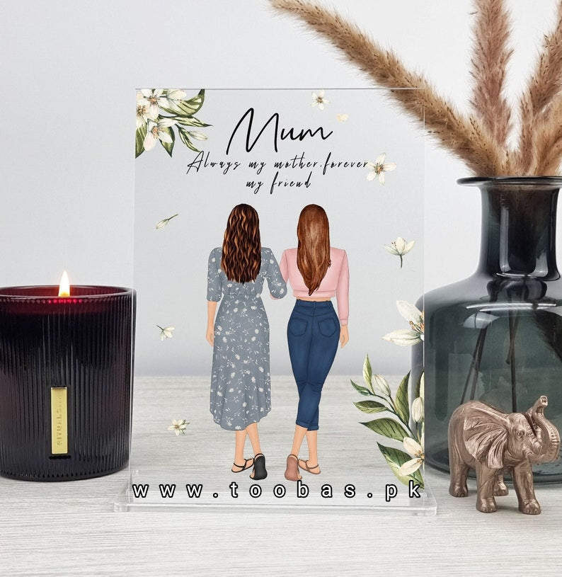 Acrylic Card for Mothers Day