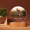 Custom Picture Lamp Round Shape