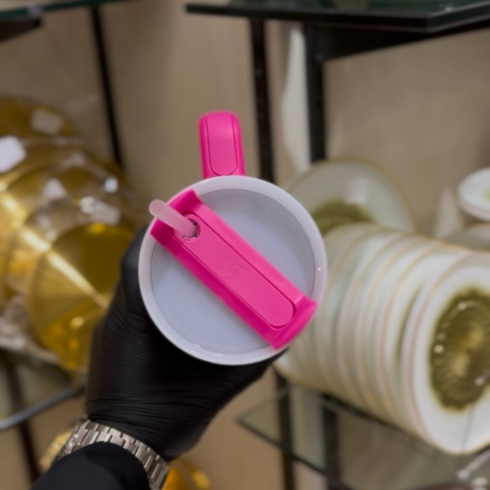 Stanly Quencher H2.0 Flow State Tumbler | 40 OZ (Pink)