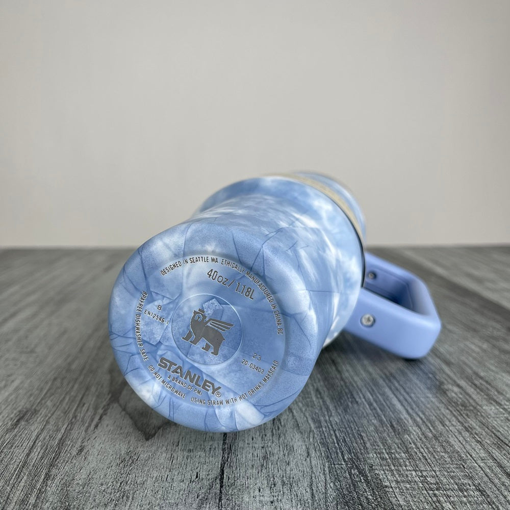 Stanly Quencher H2.0 FlowState Tie-Dye Edition Tumbler | 40 OZ (Sky)