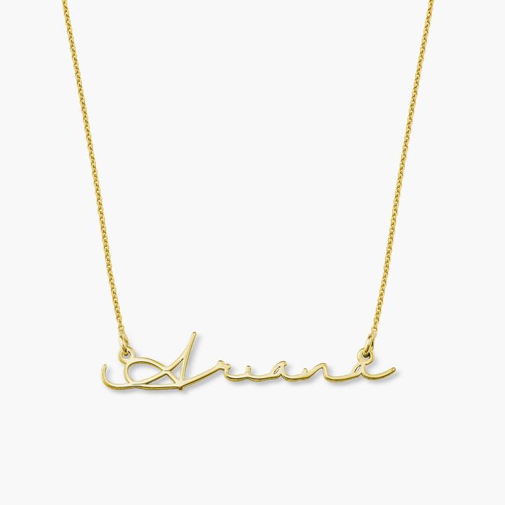Signature Name necklace