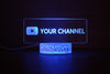 YouTube LED Lamp