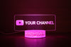 YouTube LED Lamp