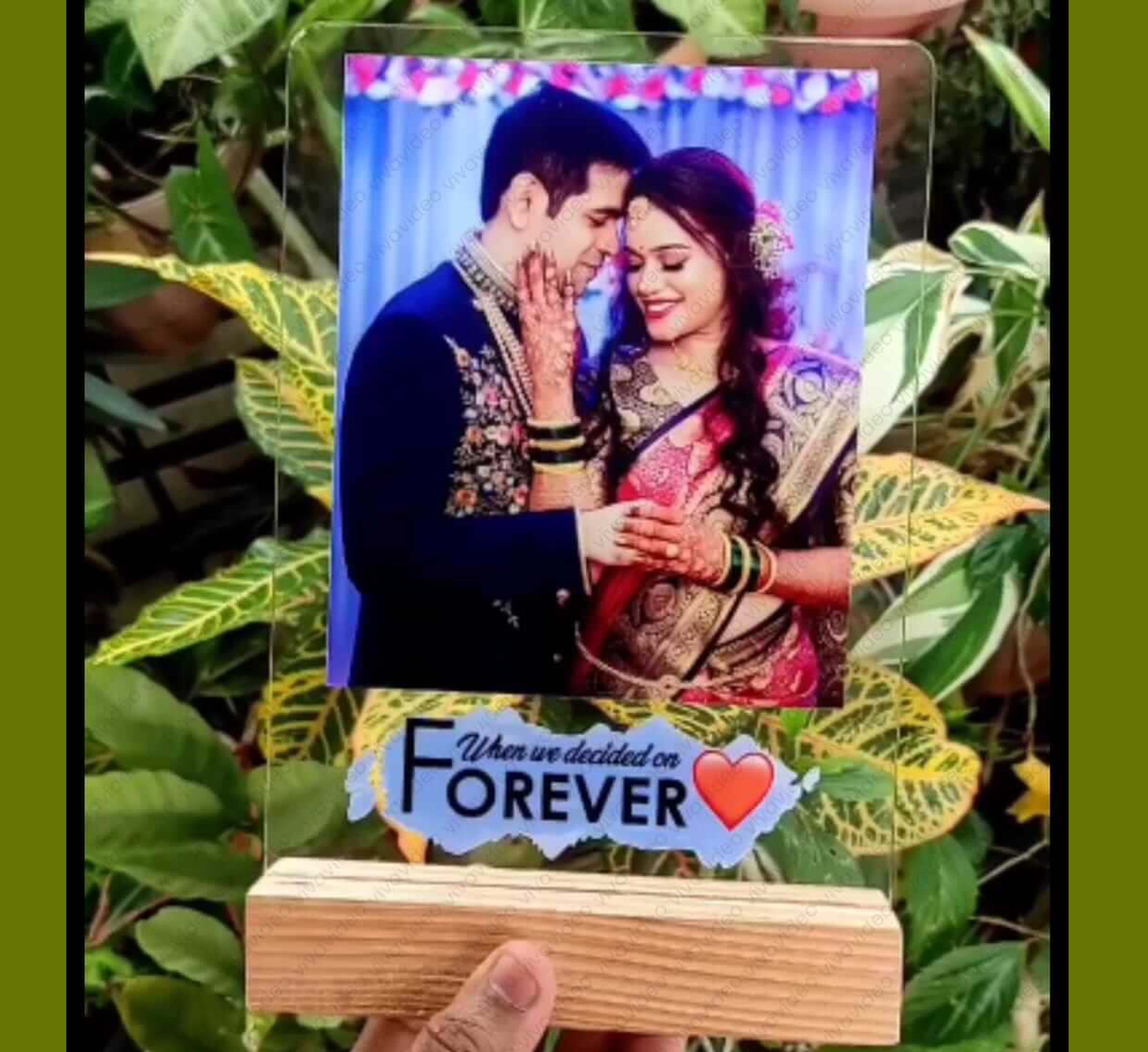 Acrylic Plaque Frame