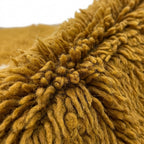 Amber Medallion Mrirt rug — wool pile texture close-up
