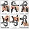 Automatic Counting Hand Grip Strengthener | Adjustable Resistance | Wrist & Forearm Workout Gripper | Random Color