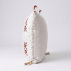 Silver Starburst Moroccan pillow cover, detail photo 7