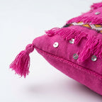 Rose Sequin Moroccan pillow cover, detail photo 3
