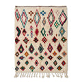 Confetti Diamonds Beni Ourain rug full flat lay view