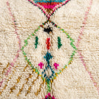 Berber X Azilal rug — wool pile texture close-up