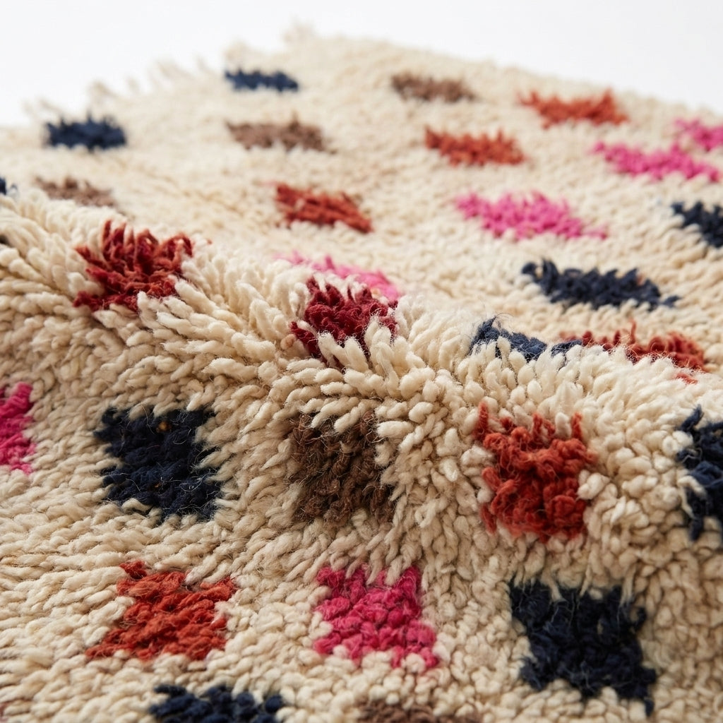 Berry Diamond Azilal rug — detail view