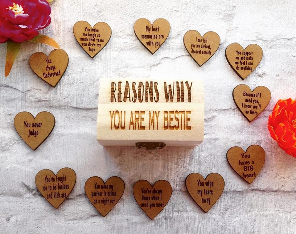 Reasons Why You are my Bestie | Personalized Gift for Best Friend