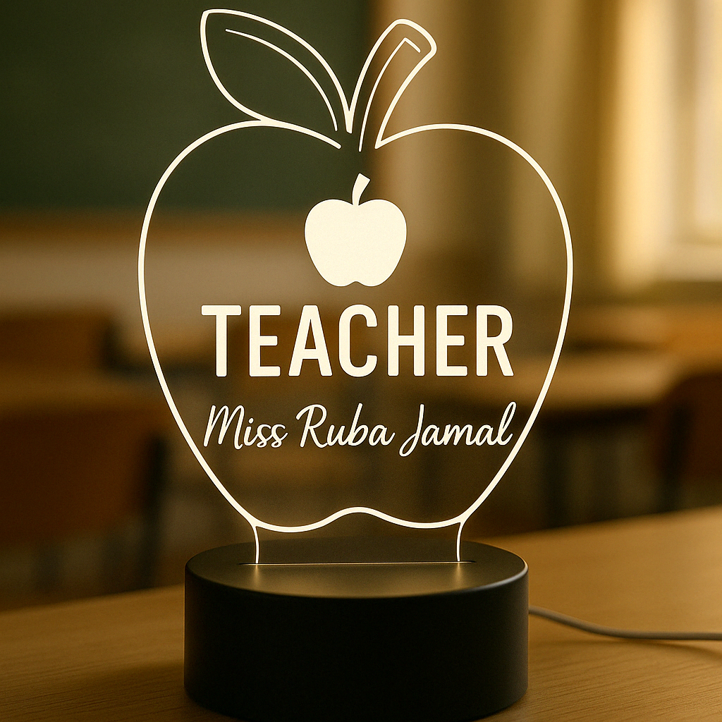 Led Lamp for Teacher - Gift for teacher