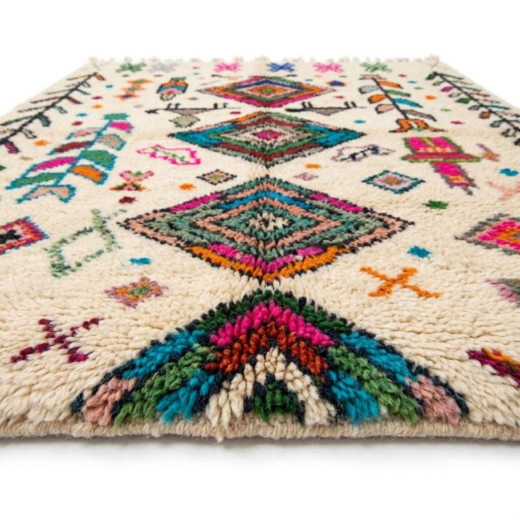 Carnival Azilal rug — full rug on white studio background