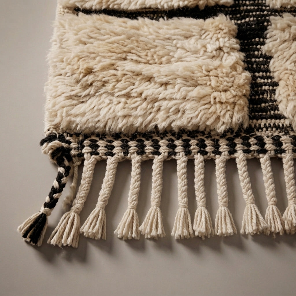 Copper Corridor Moroccan Runner Rug - handwoven Berber wool