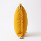 Golden Thread Moroccan pillow cover, detail photo 6