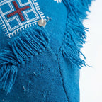 Ocean Berber Diamond Moroccan pillow cover, detail photo 5