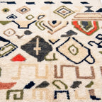 Earthen Field Mrirt rug — wool pile texture close-up