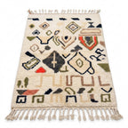 Earthen Field Mrirt rug — full rug on white studio background
