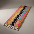 Harvest Alley Moroccan Runner Rug - handwoven Berber wool