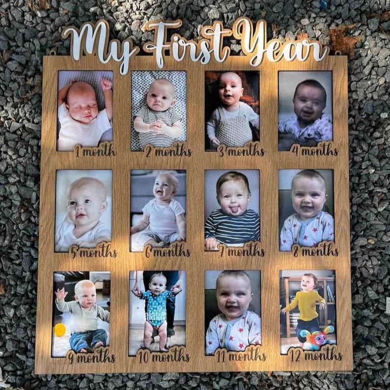 12 Months Baby Photo Frame