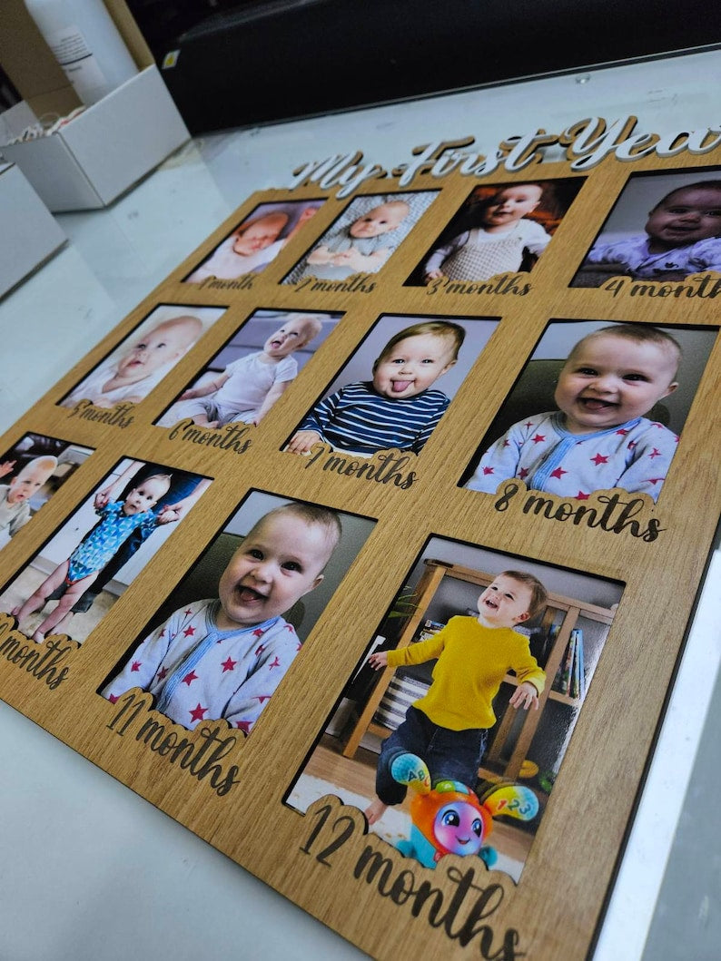 12 Months Baby Photo Frame