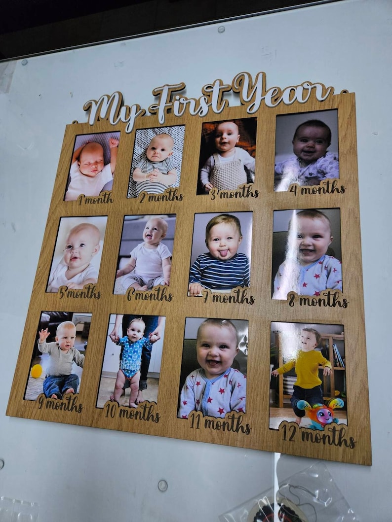 12 Months Baby Photo Frame