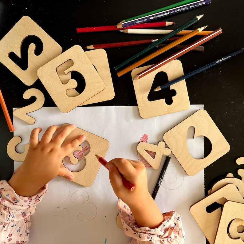 Kids Number Puzzles pre school activity